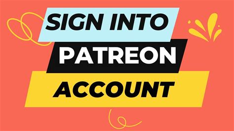 paterion|patreon login.